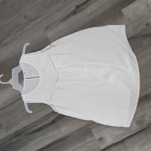 White tank top blouse